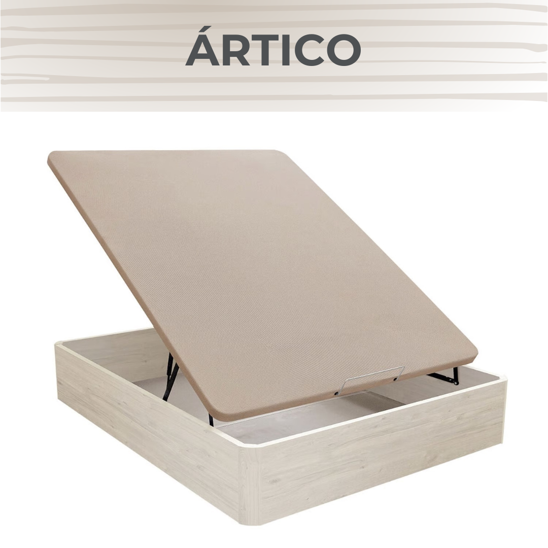 Canapé de Madera Abatible Color Ártico - Requiem™