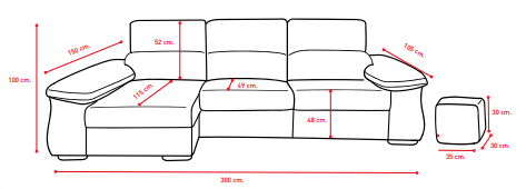 CHAISE LONGUEMOD. GN-820