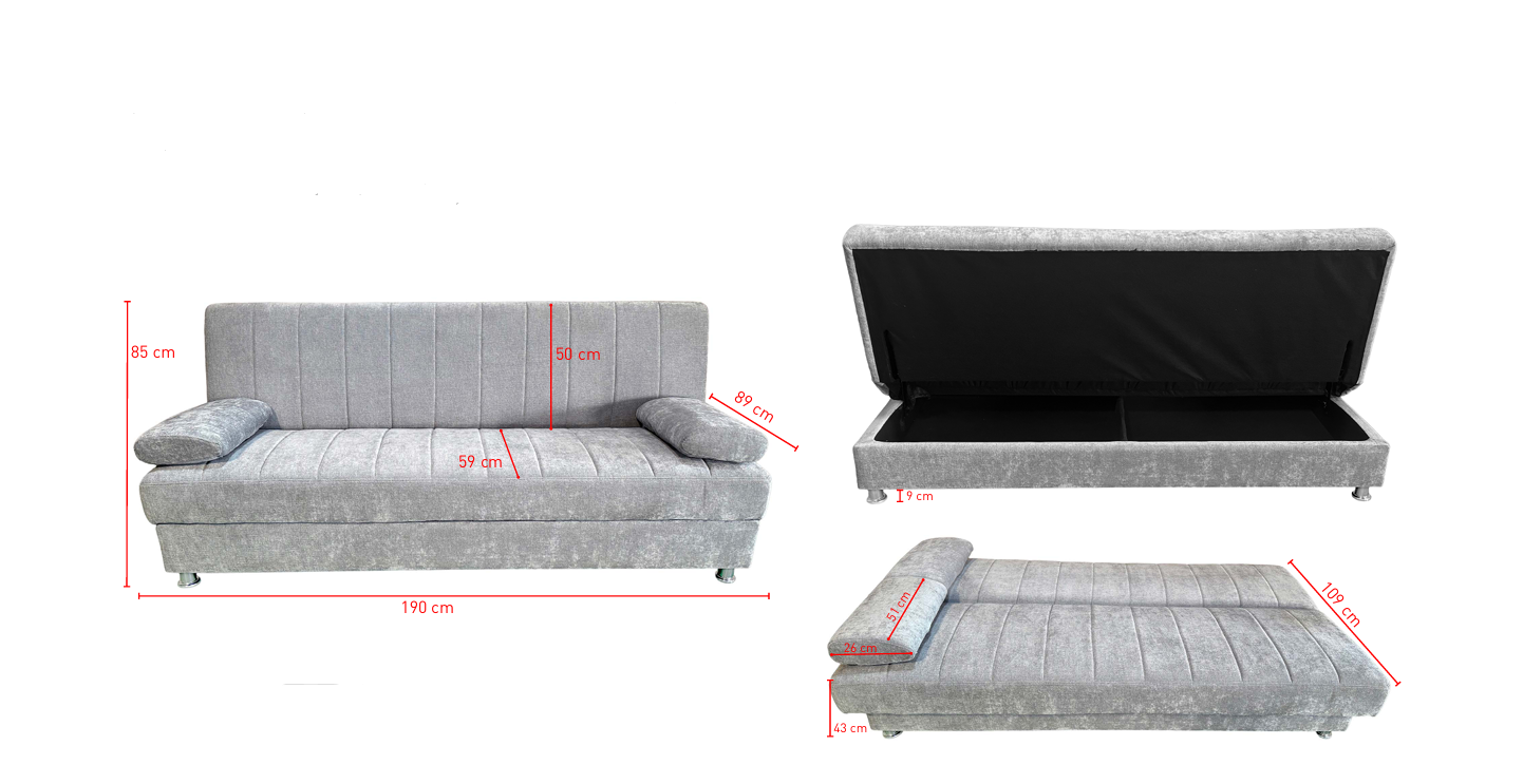 SOFÁ-CAMA MOD. GN-916