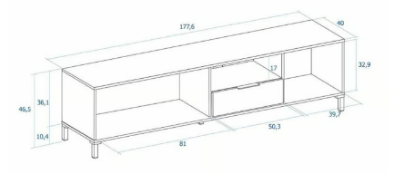 MODULO TV MOD. GN-452