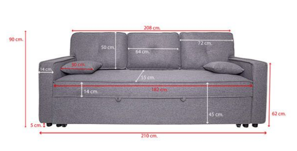 SOFA-CAMA MOD. GN-849