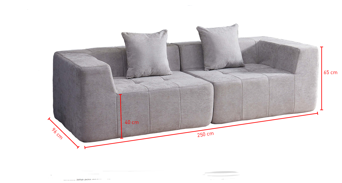 SOFA 3 PLAZAS MOD. GN-698
